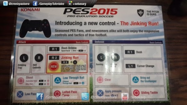 PES 2015, los controls en el E3 2014