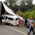 TRAGÉDIA: PRF confirma cinco mortes em acidente que envolveu caminhões e Kombi na BR-101