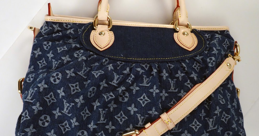 Purse Princess: Replica Louis Vuitton Neo Cabas MM Denim Bag from Vanco