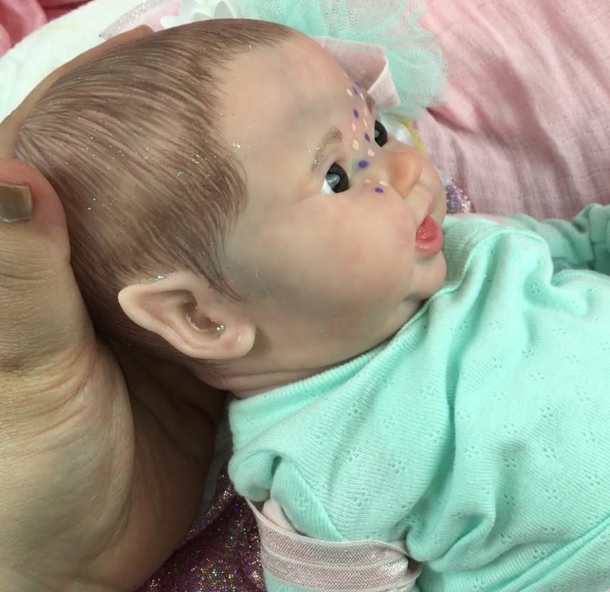 Fun with Baby Alive Our New Cupcake Fairy Reborn Painted by Kelli Maple