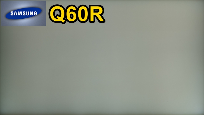 Samsung Q60R uniformidad colores grises