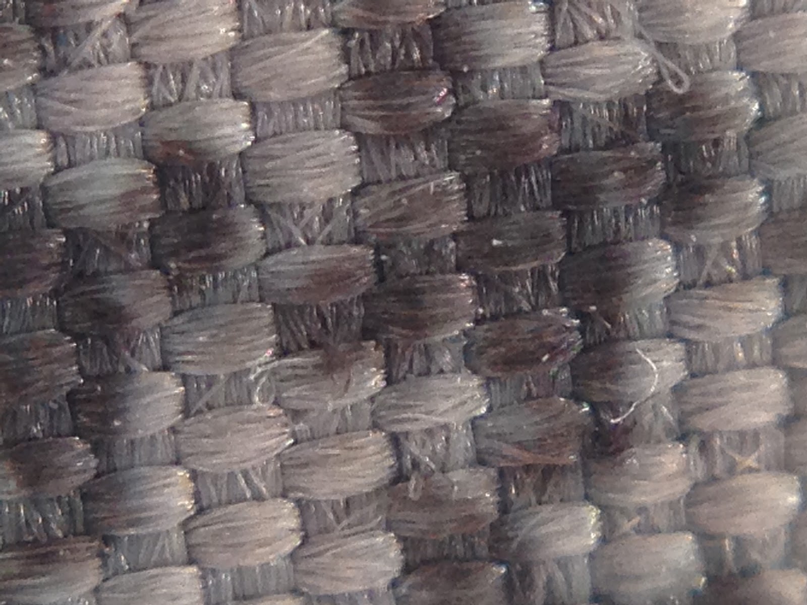 MicroscopyPictures Polyester textile under the microscope