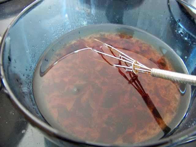 Rice Vinegar and Red Currant Jelly