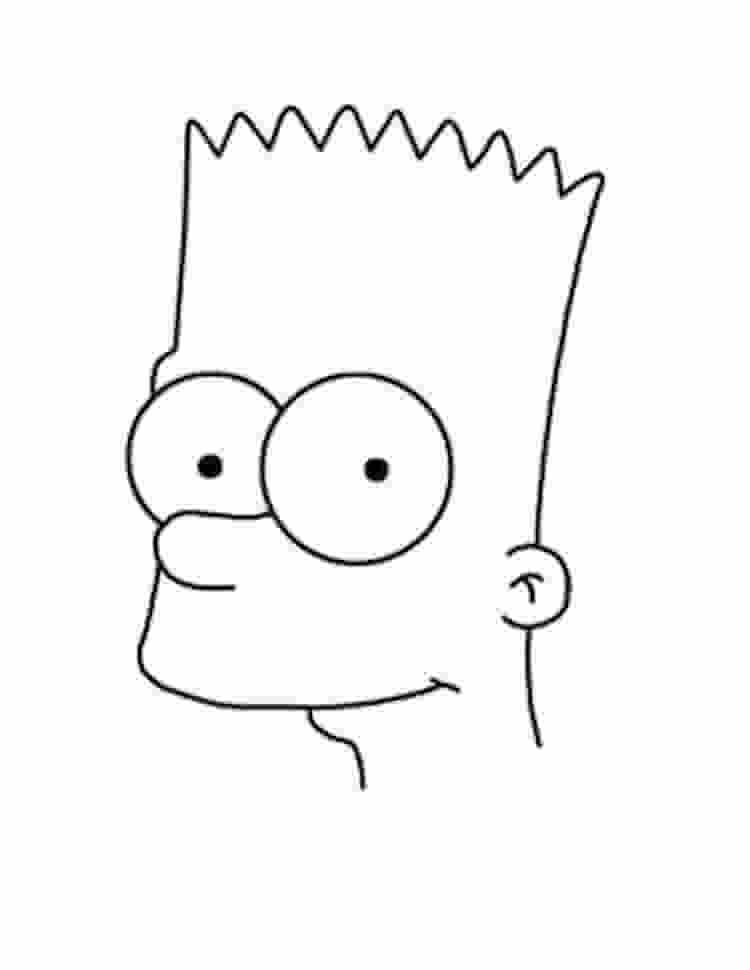 Bart Simpsons Dessin Facile