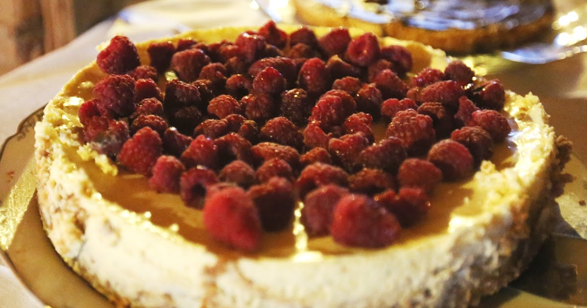 Mat i bestemors hage Ostekake fra New York