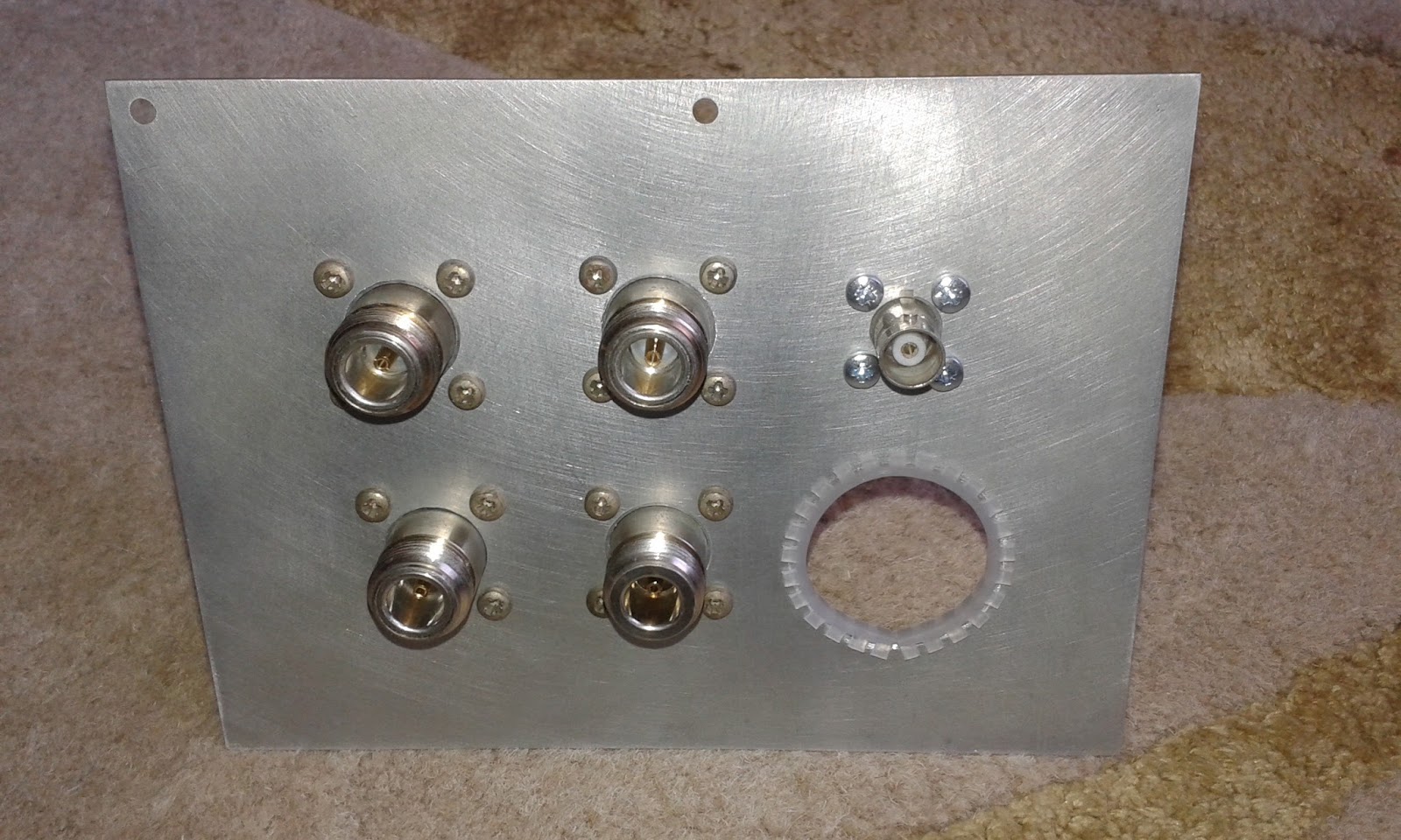 The continuing saga of Barf Shack Refurb Antenna Patch Panel