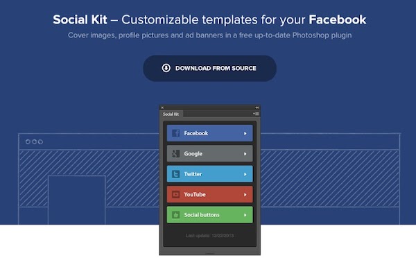 Plugin Photoshop para diseñar perfiles de redes sociales 2016 Plugin Photoshop para diseñar perfiles de redes sociales 2016