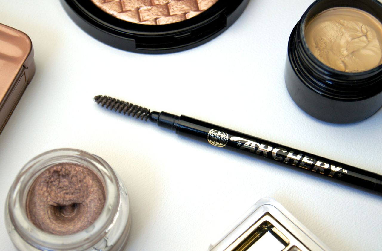 soap & glory archery 2 in 1 brow pencil brush hot chocolate review