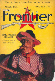 Frontier Magazine, September 1925 cover, reprinted UK edition - cover by James C. McKell