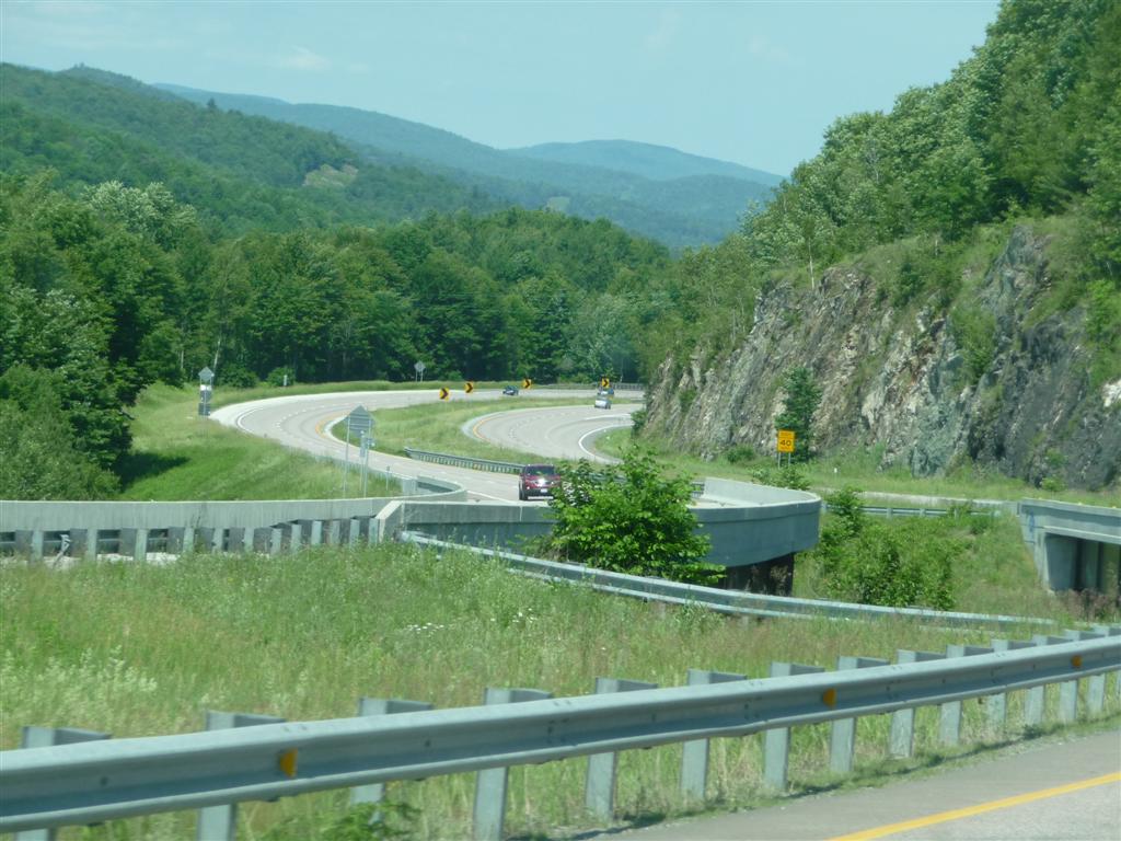 Skid and Sandy On The Road Pembroke New Hampshire to Massena New York