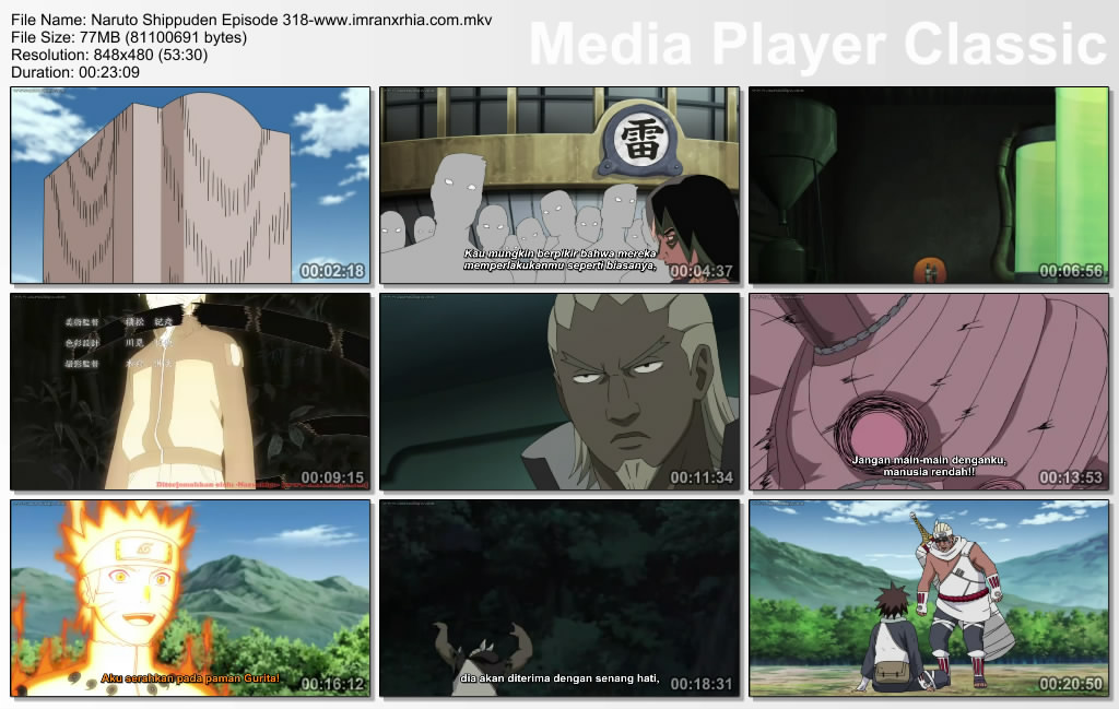 Fanatic Anime and Download Film / Anime Naruto Episode 318 "Lubang di ...