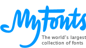 Logo of MyFonts by eBloggerTips.com