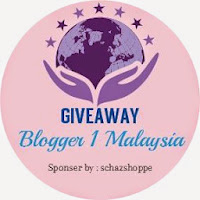 http://schazjohari.blogspot.com/2014/08/giveaway-blogger-1-malaysia.html