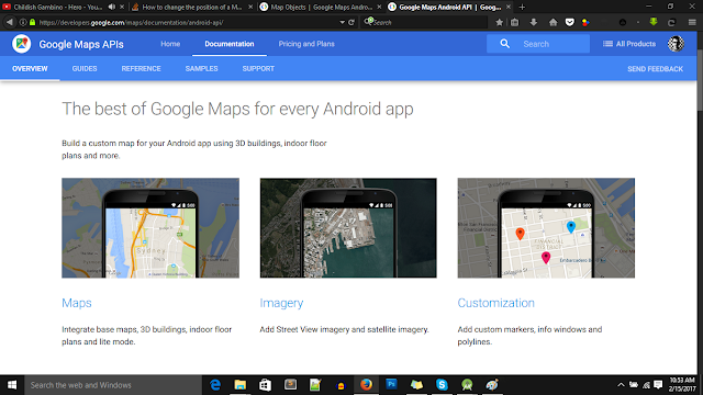 getting google maps android api key
