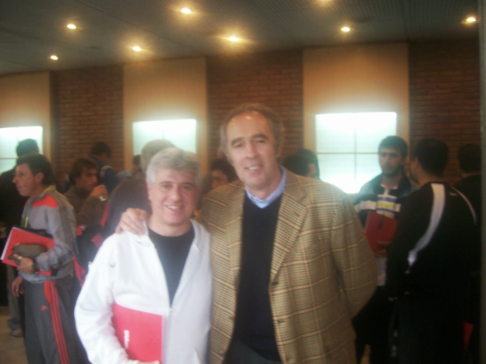 Con Juan Szafran (Periodista de ESPN Tenis y Court Central