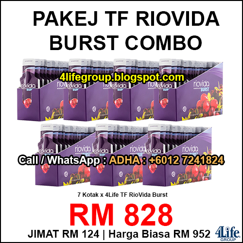4Life Transfer Factor Riovida Burst Combo foto 4Life Transfer Factor Riovida Burst Combo