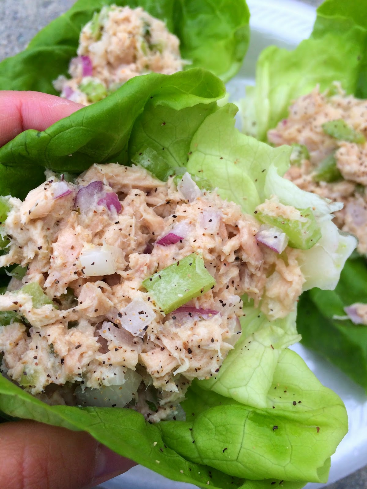 2 Minute Mayo Tuna Salad Cups Denimelon Eats