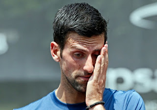 Djokovic prepares for Wimbledon with seven-hour meeting