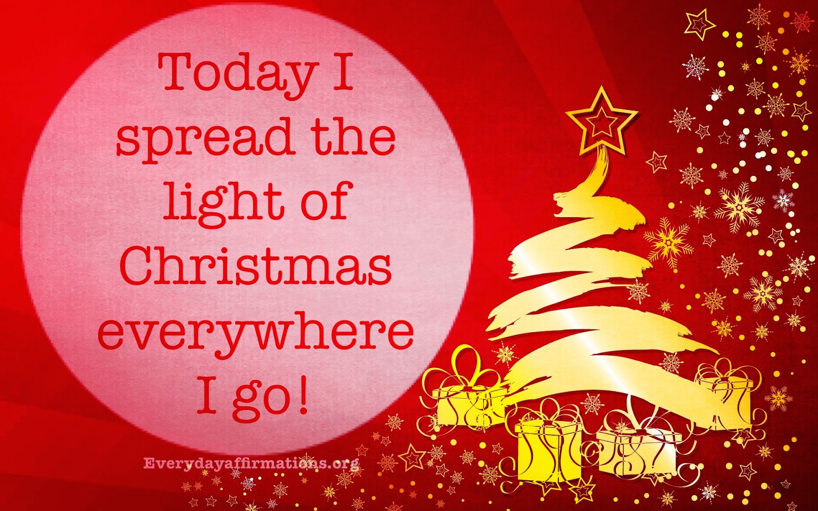 Daily Affirmations, Christmas Affirmations, affirmations for new year
