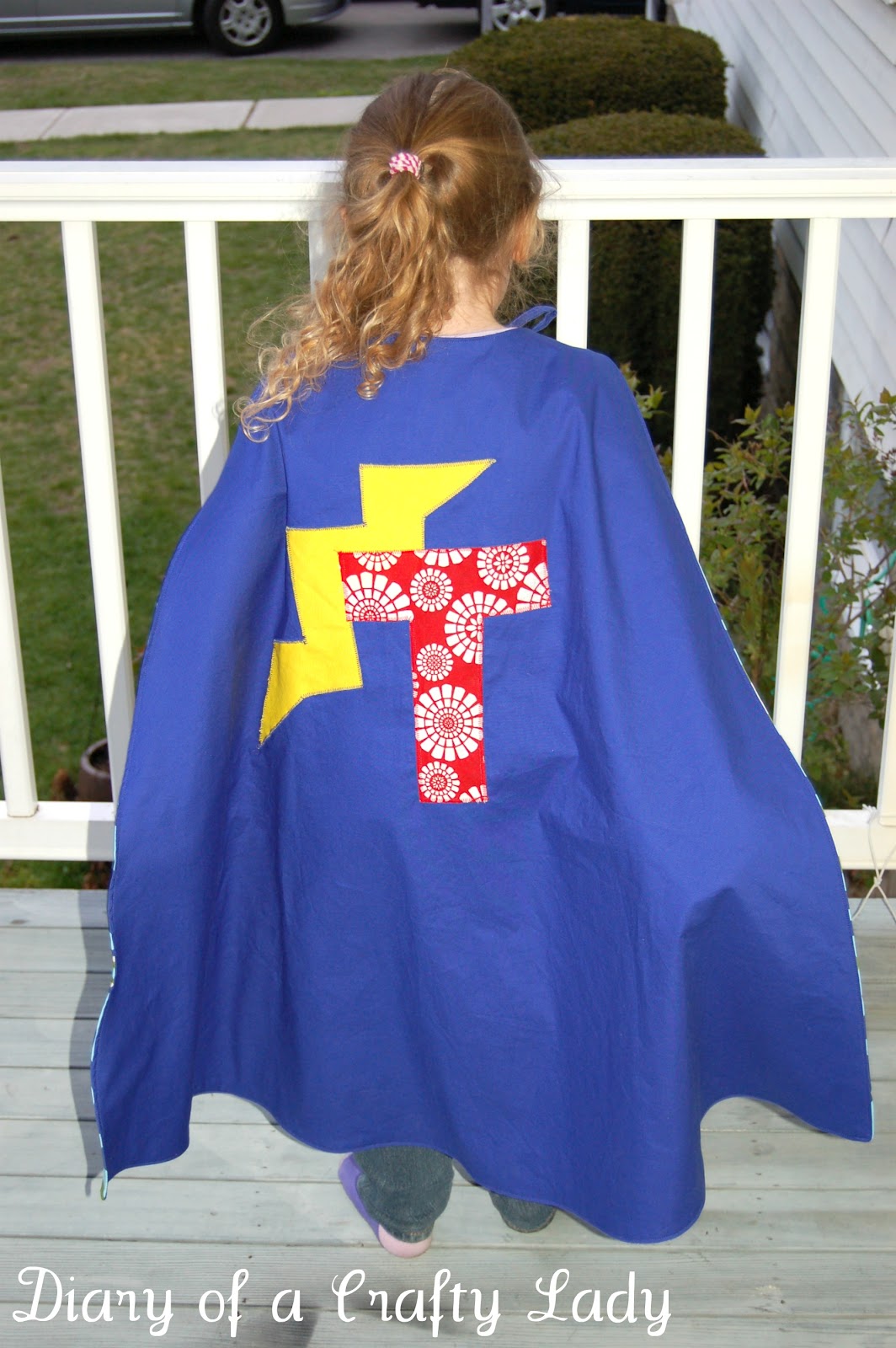 Diary of a Crafty Lady Fabric Superkid Cape