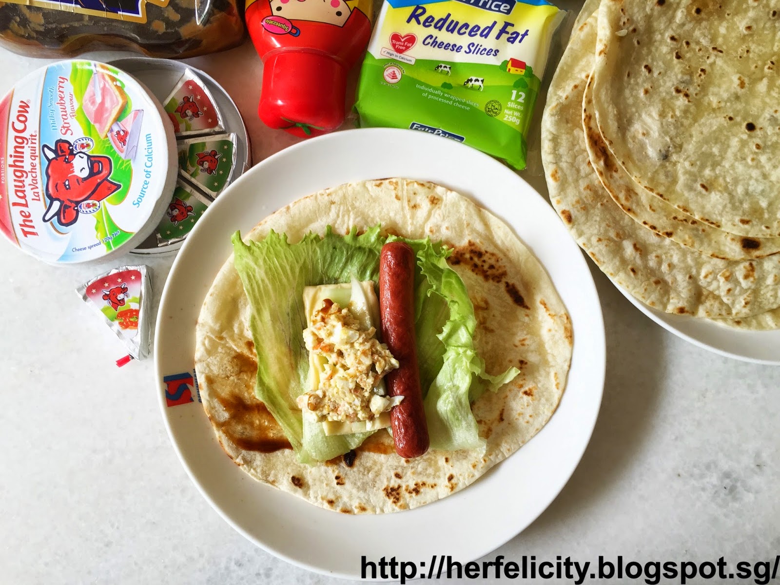 Lirong A singapore food and lifestyle blog Recipe Breakfast Wraps