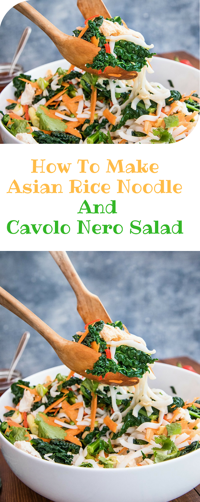Asian Rice Noodle And Cavolo Nero Salad