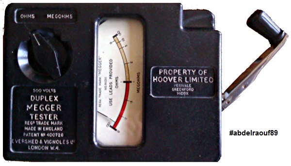 شرح جهاز الميجومتر Megometre وأنواعه