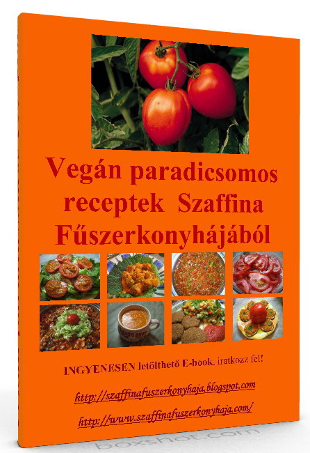 Vegán Paradicsomos receptek e-book