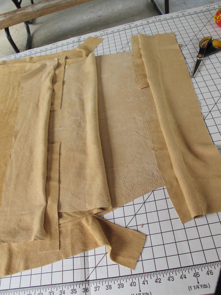 Stitching Up History Cutting the Top of The Two Hide Strap Dress