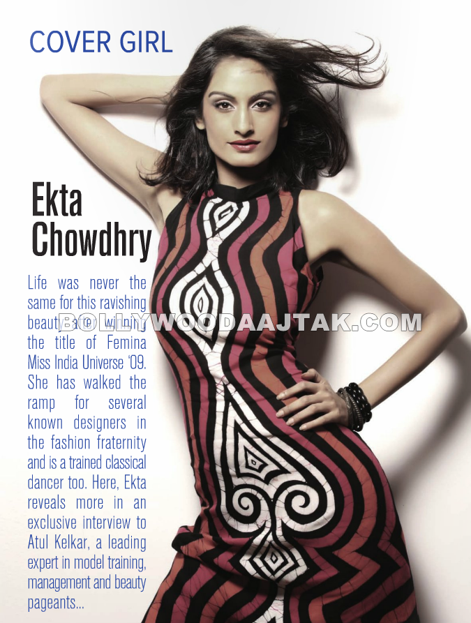 Ex-Miss India Ekta Chowdhary Models n Trends Pics