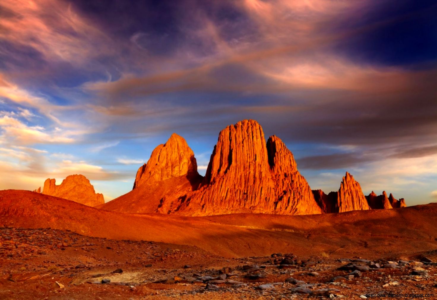 Sahara Desert Sunset High Definition HD Wallpaper Other »