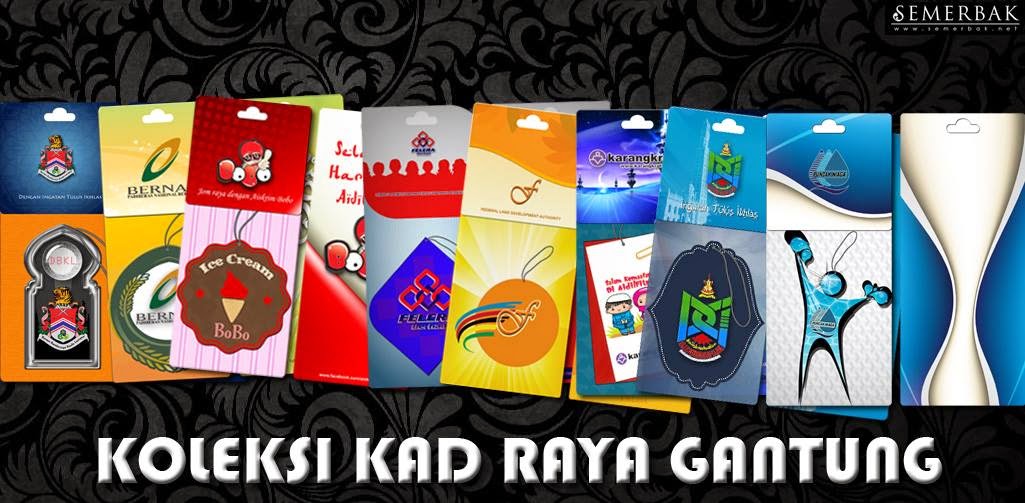 Malaysian Custom made paper air freshener Premium Tempahan Kad Raya