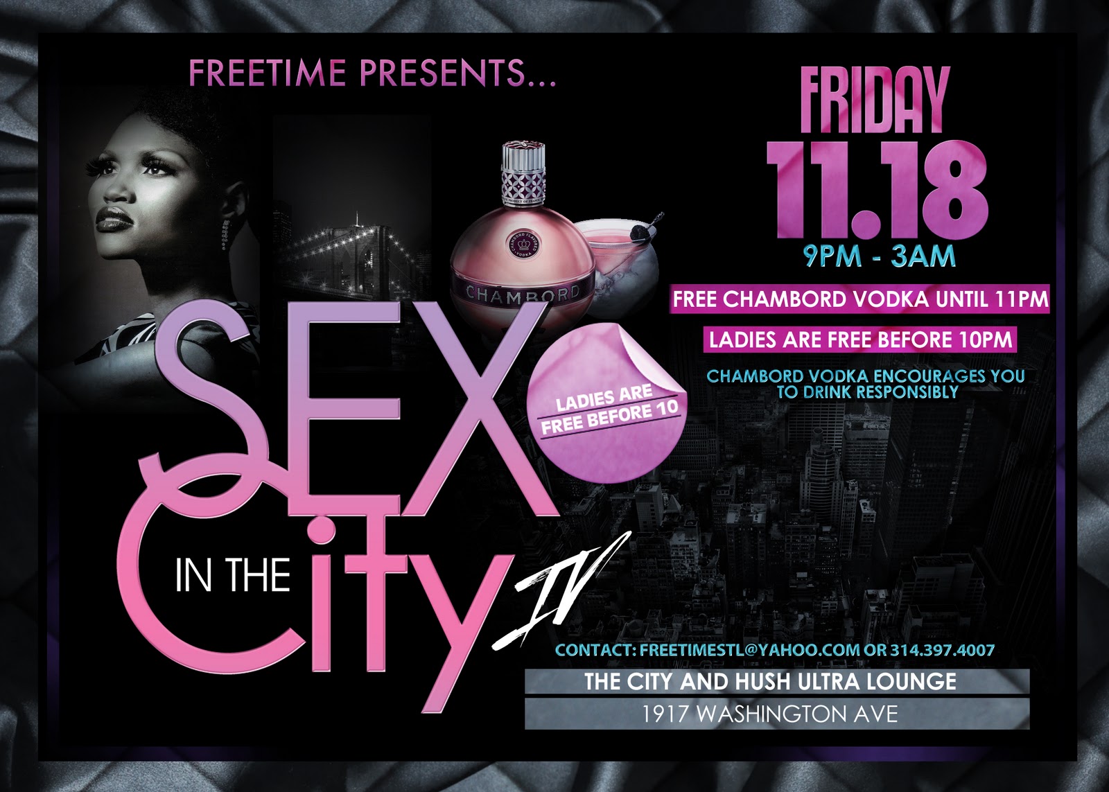 Blog Flyer Sex And The City Free Time Kodaxgraphixdesignz 