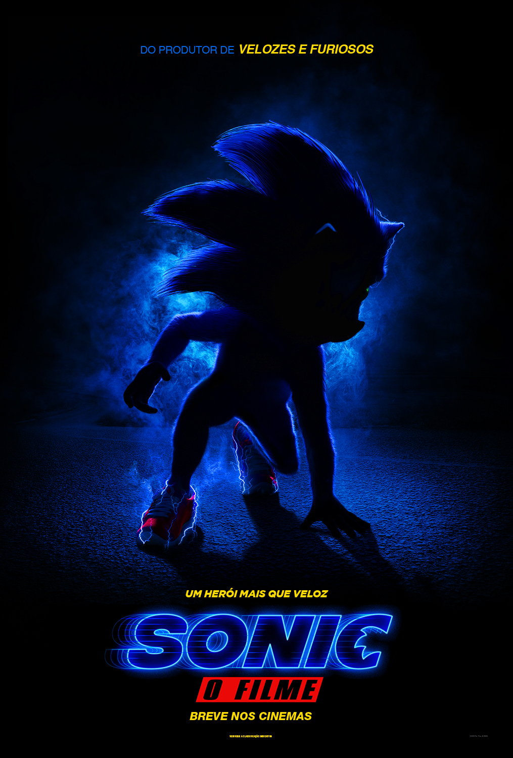 Sonic 2' ganha pôsteres inéditos com os protagonistas do filme