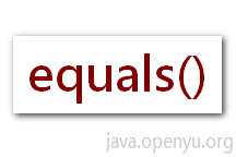 Effective Java实作equals()