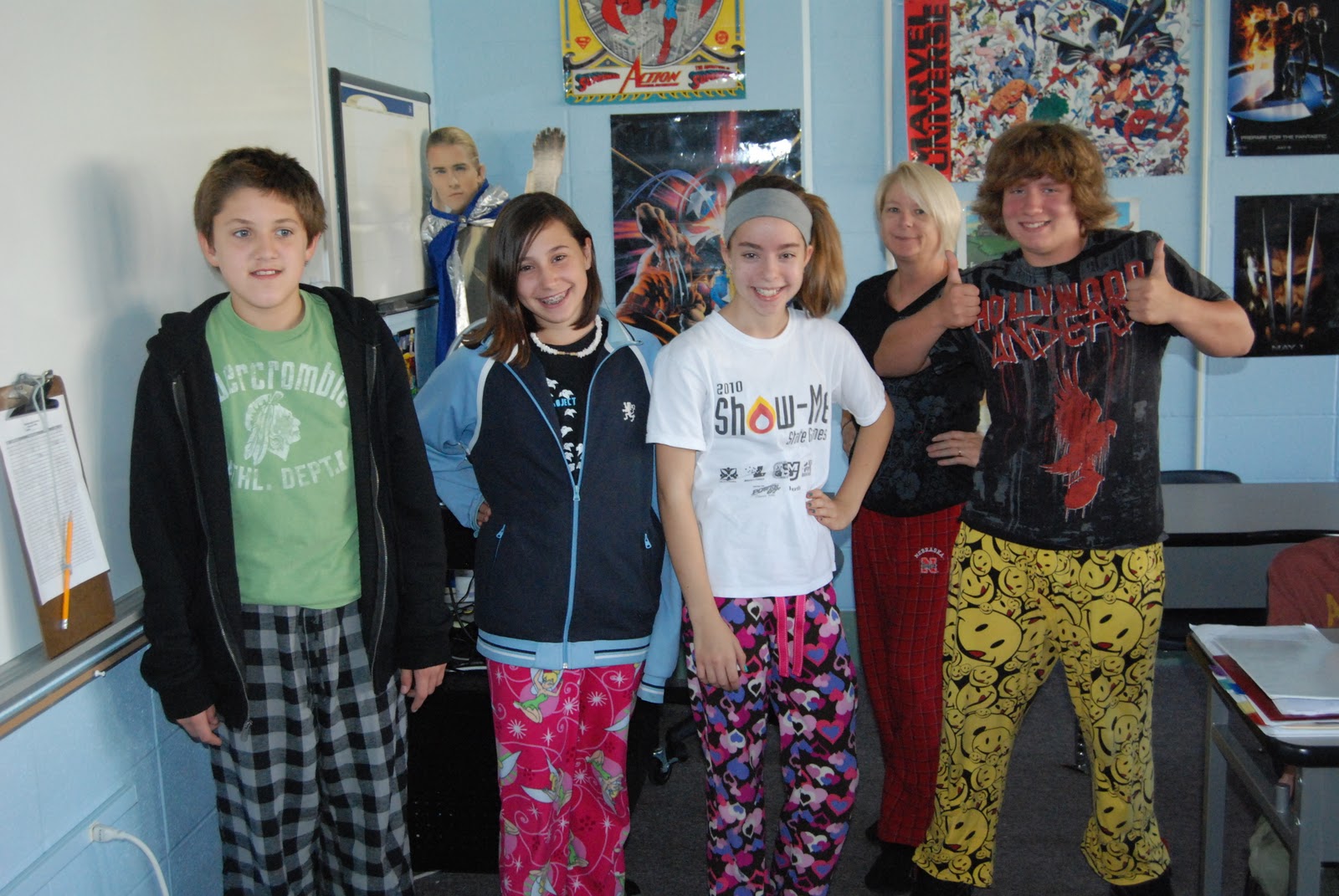 What's New at Truman: Spirit Week Monday~Pajama Day