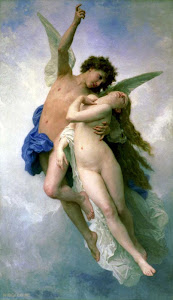 Psyche et L'Amour By William Bouguereau