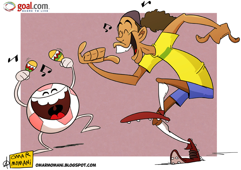 omar-momani-cartoons-ronaldinho-is-back