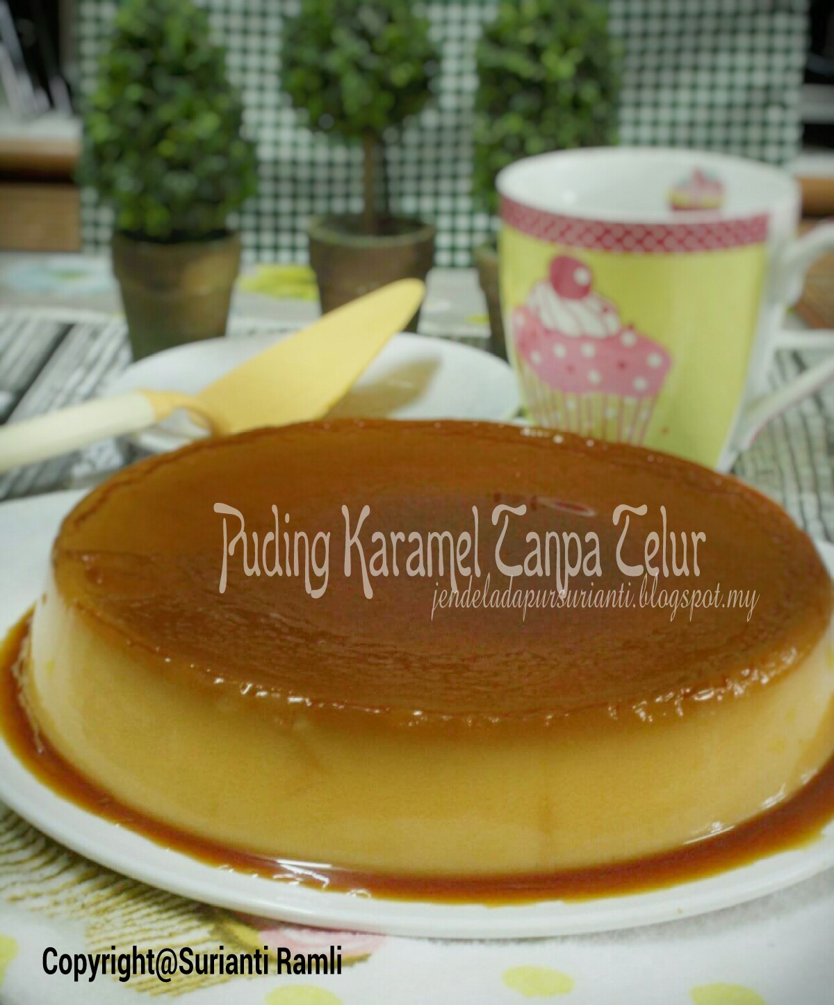 Jom Masak Puding Karamel Tanpa Telur