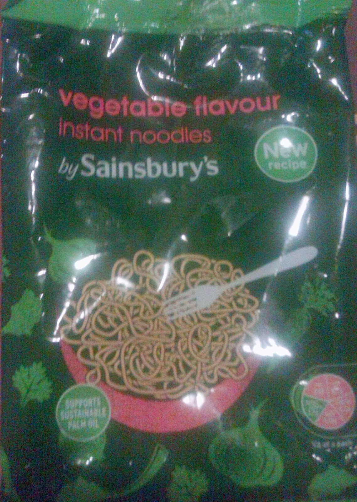 It's a Noodle Bar not a Wine Bar Sainsbury's Vegetable Flavour Instant