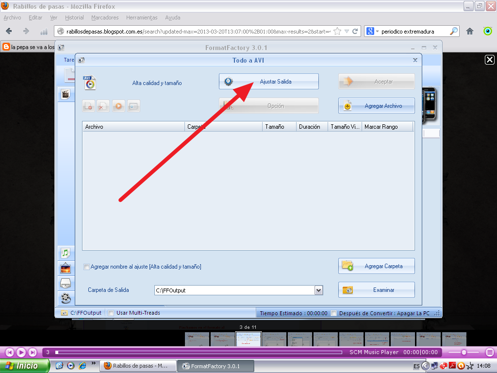 la pepa se va a los puertos CONVERTIR VIDEOS CON FORMAT FACTORY