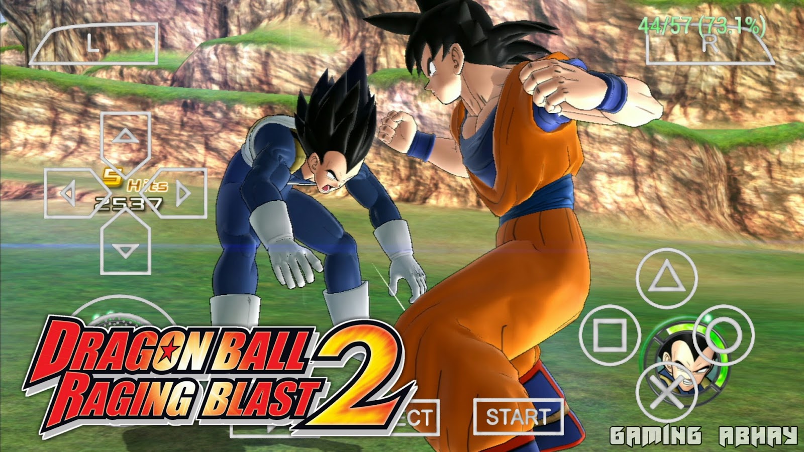 Dragon ball z raging blast 2 ppsspp game