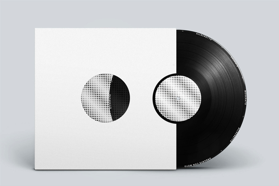 Sinfonietta Interactive Vinyl Cover (Student Project) Packaging Of