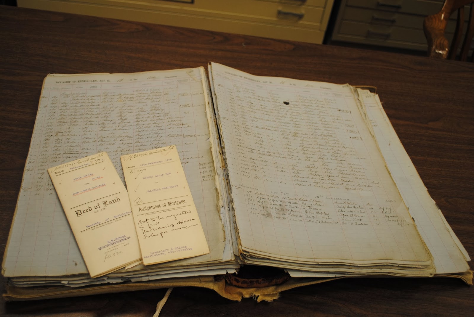 Lambton County Archives History from the Vault Researching the Land
