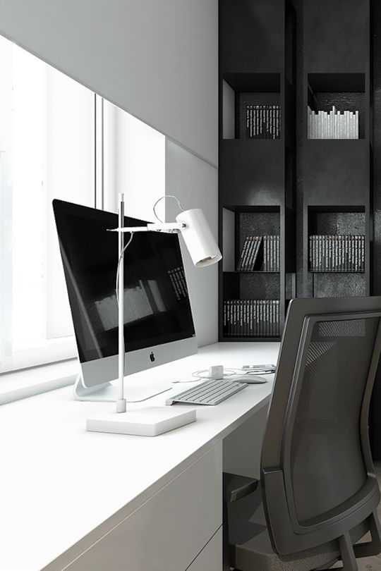 Black and White Office Spaces Rashon Carraway