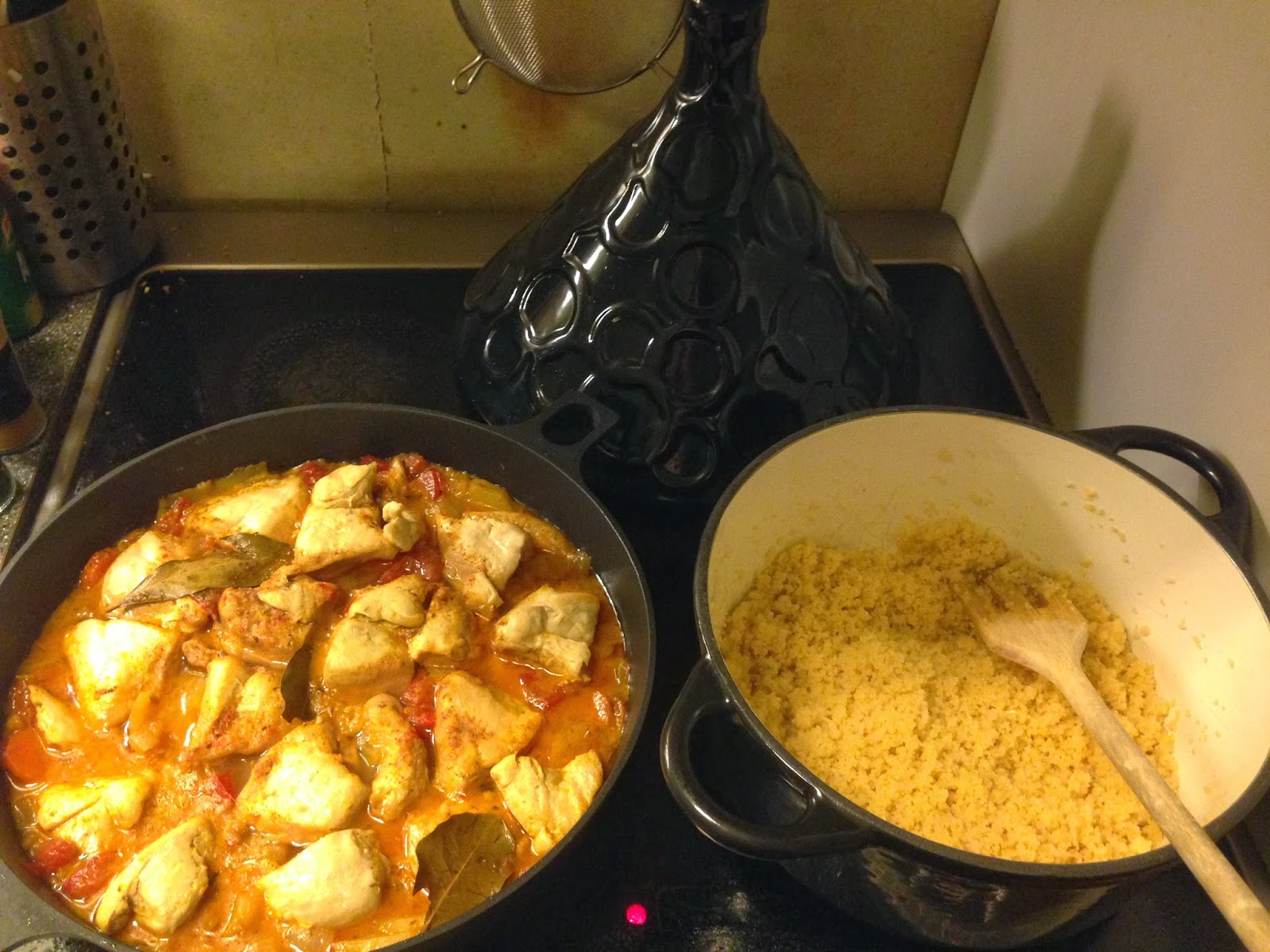 Valkyriens matverden Marrokansk tagine med kylling