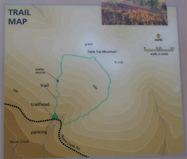 Map of Table Top Mountain Trails