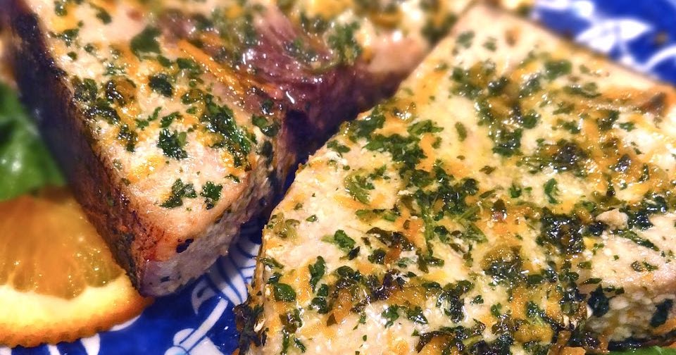 Scrumpdillyicious Swordfish with Citrus & Cilantro Marinade