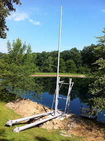 Nate's Fishing Blog: Perfect Pond Rope Swing