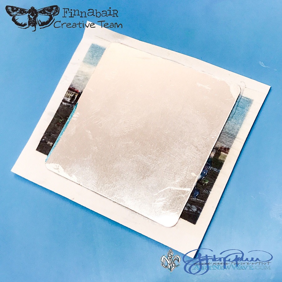 Finnabair Image Transfers On Metal